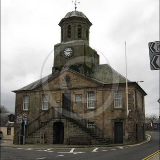 Sanquhar Toll Booth Clock