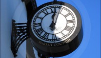Arthuret Parish Council clock, Longtown Cumbria