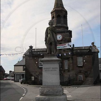 Lochmaben Town Hall clock