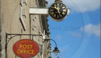 Falmouth GPO clock