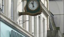 Falmouth Marks and Spencer clock