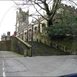 Lancaster Priory clock