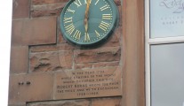 Robert Burns clock, Annan