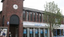 Barrow town centre clock