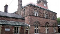 Ulverston railway station clock