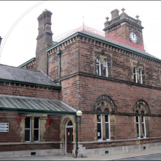 Ulverston railway station clock