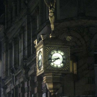 Northern Goldsmiths clock