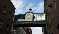 Booths supermarket clock, Preston