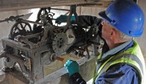 Lowther Castle clock restoration