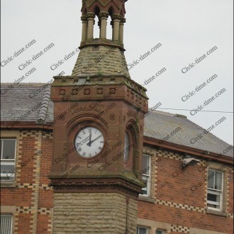 Ormskirk market clock